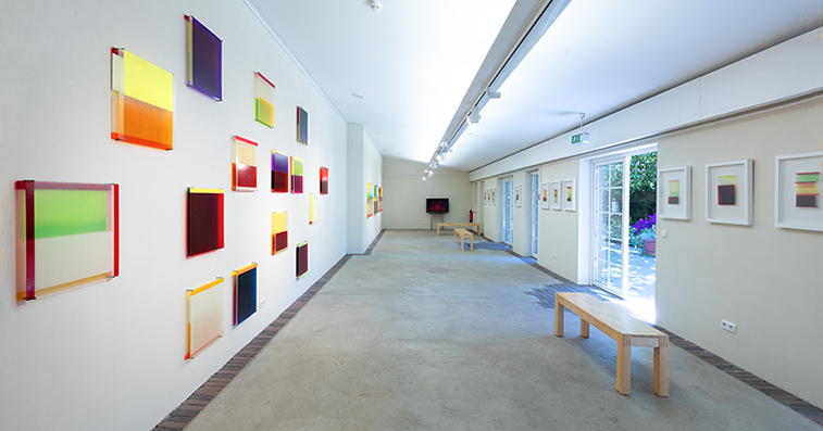 Fotografie Raumansicht der Ausstellung 
