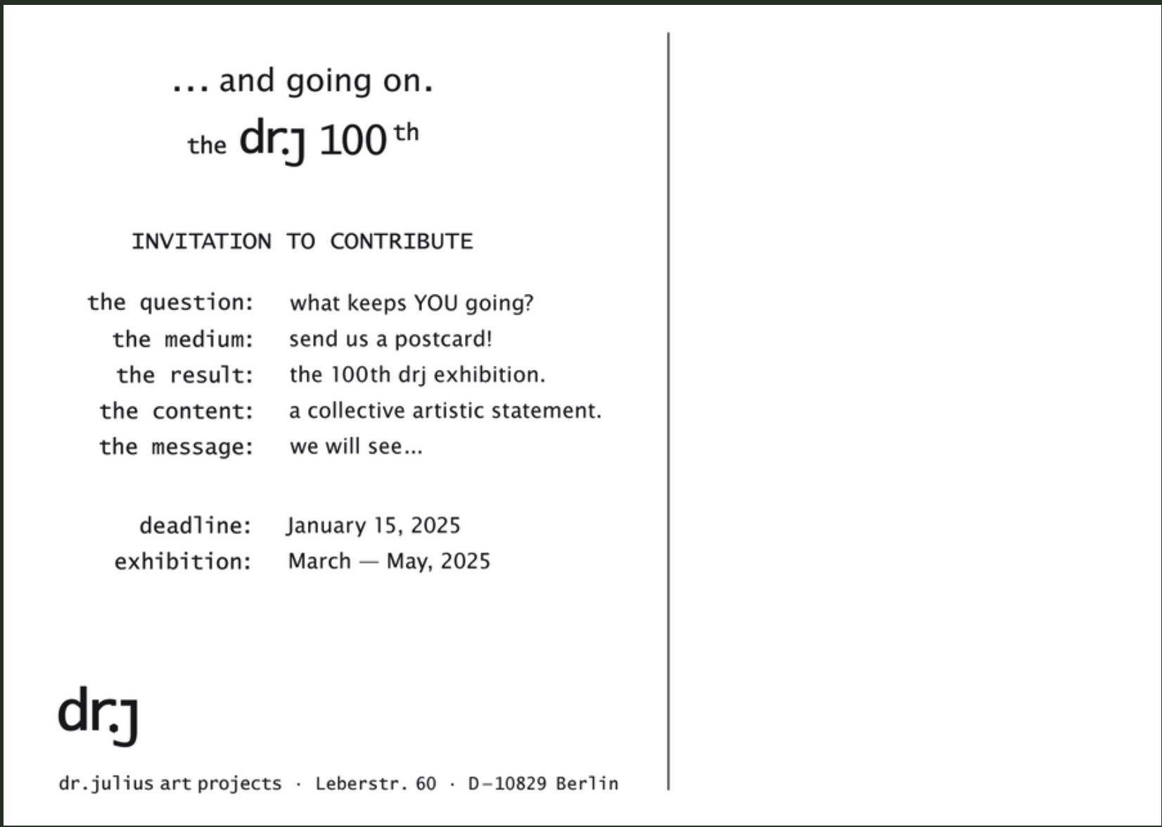 Einladungskarte_Vorderseite (dr_projects Berlin 2025)